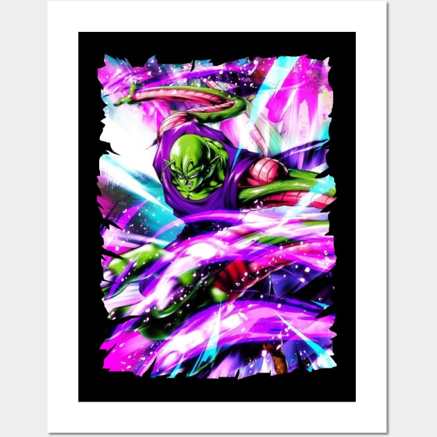 PICCOLO ANIME MERCHANDISE Wall Art by Rons Frogss